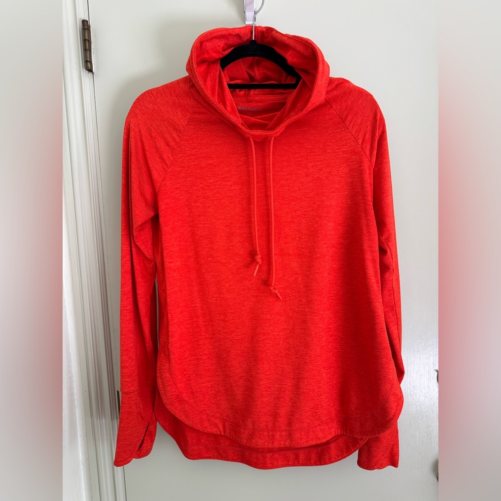 Athleta Bright Orange Hoodie